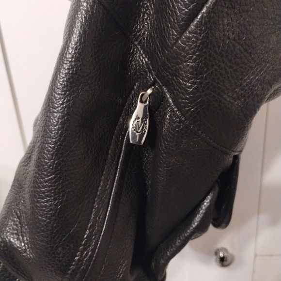 Valentina Black Leather Backpack main image 6